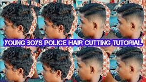 Hair Cutting Series 12 Police Hair Cutting Mgms Tamil Youtube