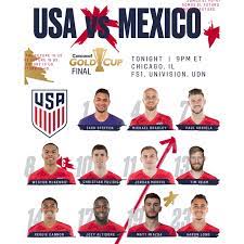 Usa vs mexico betting tips. Gold Cup 2019 Usa Vs Mexico Lineup Schedule Tv Channels Start Time Bracket