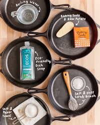 We Tried 5 Methods For Cleaning Cast Iron Skillets And Found A Clear Winner Cleaning Cast Iron Skillet Cast Iron Cleaning Cast Iron Skillet