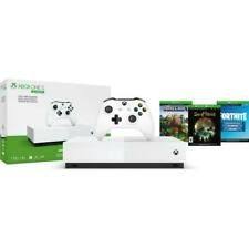 Xbox One S 1tb All Digital Edition Console With 3 Games 7202 Watch Count Xbox In 2020