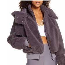 Foxy faux sherpa jacket in pristine. Alo Yoga Jackets Coats Alo Foxy Faux Fur Jacket Poshmark