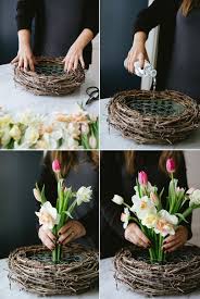 1001 Ideen Fur Osterdeko Basteln Aus Naturmaterialien In 2020 Blumenarrangements Diy Blumengestecke Blumenarrangements