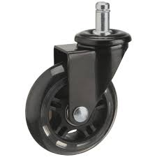 How to replace office chair wheels with stealtho casters and review. Slipstick 3 Floor Protecting Rollerblade Office Chair Wheels 7 16 Stem Black Set Of 5 Walmart Com Walmart Com