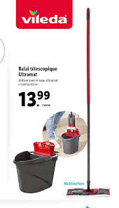 Offre Recharge Pour Balai A Vapeur Steam Vileda Chez Aldi