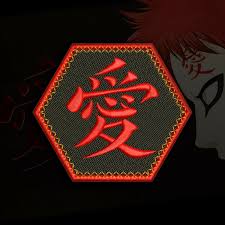 Parche Bordado Gaara Del Desierto Anime Patch Naruto Kanji Cosplay En 2020 Parches Bordados Gaara Del Desierto Gaara