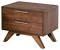 Contemporary Walnut Bedside Table
