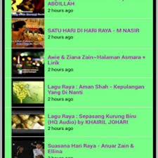 Satu pagi di hari raya. Klasik Lagu Selamat Hari Raya Miss Aminah