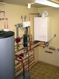 This Well Designed Mechanical Room By Radiant Engineering Includes A Viessmann Boiler Order Your Heating And Plumbing Plumbing Hydronic Radiant Floor Heating