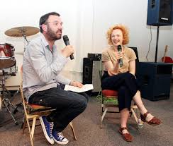 Who ordered a bucket of tinsel?? Maxine Peake Joins Radio Star Shaun Keaveny In Night At Leigh Library The Bolton News