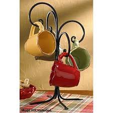 Scroll Mug Rack Walmart Com Mug Rack Coffee Mug Holder Mug Holder