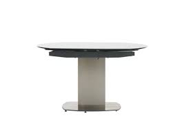 They are a way to put an end to dragging chairs across floor surfaces, creating unpleasant noises and scarring floor surfaces. Flow Swivel Glass Extending Dining Table Furniture Village