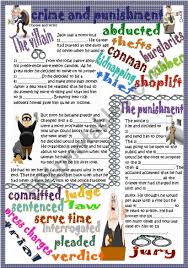 Crime And Punishment Worksheet Essay Writing Skills English Teacher Resources Learn English
