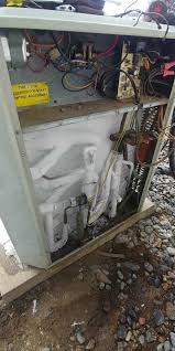 Trane outdoor condensing units are factory charged with the system charge required for the outdoor condensing. Can I Defrost My Heat Pump In Winter Try This Home Heat Problems