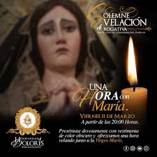 Préstame, Madre, tus labios, para con ellos rezar, porque si con ellos  rezo, Jesús me podrá escuchar”. El Reverendo Padre Director Espiritual  Pbro. Julio Alejandro Barrios Azurdia y la Hermandad de Dolores