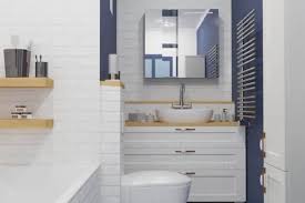 Three types of tile lend luxury to this modern farmhouse bathroom: The Top 100 Bathroom Floor Tile Ideas Bathroom Design Ideas