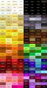 14 best color names images color color names color