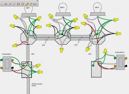 This circuit is wired the same way as the 3 way lights at this link. Wiring Multiple Light Switches How To Wire A Single Pole Light Switch Youtube Double Triple Switch Multiple Switches In One Box Wiring Diagram Symbols