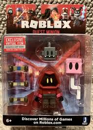 New Roblox Quest Minion W Virtual Game Code Brand New 2019 Exclusive Nib Robux Jazwares Game Codes Virtual Games Roblox