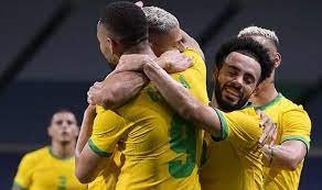 브라질과 스페인이 올림픽 남자 축구 금메달을 두고 다툰다. Txu0cqqe8cegum