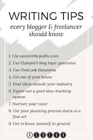Useful Writing Tips Every Blogger Freelancer Should Know In 2020 Blog Writing Tips Writing Tips Blog Writing
