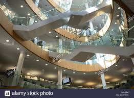 Liverpool Central Library Liverpool Uk Overlapping Staircases Of Glass And Steel Stunning Modern Architecture Behind A Classical Facade Stock Photo 328255 2020