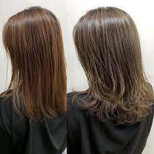 30代40代女性の白髪染めがオシャレに変わる ハイライトで魅せる最新カラー 渋谷駅徒歩1分 人気美容院 美容室 luxy ラグジー 白髪染め ヘア アイディア ロングヘア