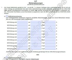 Kostenlose mietvertrag muster erhält man z.b. Mietvertrag Von Haus Grund Formulierung Zur Staffelmiete