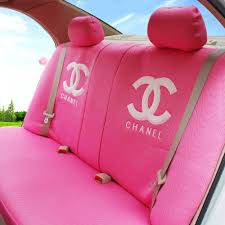 Buy Wholesale Luxury Oulilai Chanel Universal Automobile Car Seat Cover Sandwich 18pcs Sets Rose From Chinese Pink Chanel Hot Pink Cars Pink Car Accessories