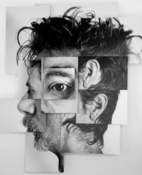 photosculptures portrait sculpture photo series by brno del zou photo sculpture cubist portraits abstract portrait