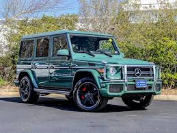 2016 Agate Green Mercedes Benz G Class Suvs Richmond Com Mercedes Benz G Class Benz G Class G Class