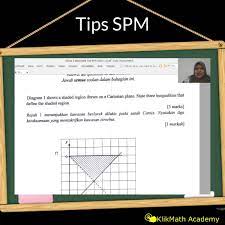Kertas latihan ini mengandungi 40 soalan percubaan. Klikmath Tips Matematik Spm Soalan Nombor 1 Kertas 2 Facebook