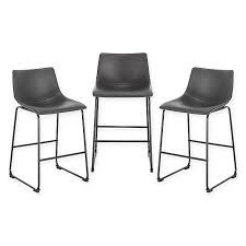 How tall should a kitchen island stool bed bath&beyond. Bar Stools Set Of 3