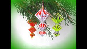 как сделать игрушки на новый год своими руками видео Yolochnye Igrushki Svoimi Rukami Na Novyj God Sosulki Shiriki Fonariki Rozhdestvenskie Angely Origami Iz Tkani Rozhdestvenskie Podelki