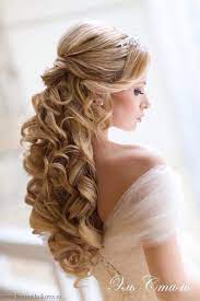 Romantci long curly hairstyle for wedding. Twitter Hair Styles Wedding Hair Down Wedding Hairstyles