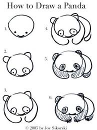 Comment Dessiner Un Panda Comment Dessiner Un Panda Comment Dessiner Apprendre A Dessiner