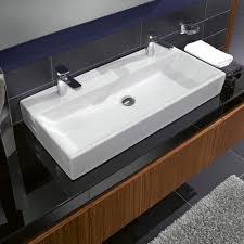 Large Bathroom Sink With Two Faucets Contemporary Bathroom Sinks Large Bathroom Sink Modern Sink