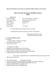 Check spelling or type a new query. Rpp Materi Peluang Kelas Xi Uptd Smk Negeri 2 Nganjuk