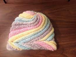 Spiral Hat Pattern How To From The Stitch Niche Loom Knit Hat Loom Hats Loom Knitting Patterns