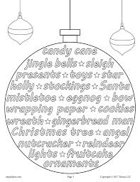 Get free coloring sheets of candy canes, delicious cookies, sweet cakes, christmas mugs. Printable Christmas Vocabulary Words Coloring Page Supplyme