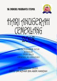 Disini akan saya share contoh teks pembawa acara (mc) peresmian (tasyakuran) selesainya pembangunan musholla. Buku Program Hari Anugerah Cemerlang Skimu 2018 Pages 1 40 Flip Pdf Download Fliphtml5