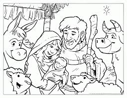 These alphabet coloring sheets will help little ones identify uppercase and lowercase versions of each letter. Christmas Coloring Page Jesus Coloring Home