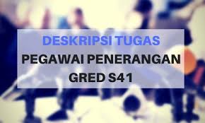 P/s calon exam juga dijemput untuk menyertai lebih dari 8000 orang yang telah like fanpage rujukan peperiksaan spa untuk mendapatkan maklumat yang pantas tentang nota exam ini. Deskripsi Tugas Pegawai Penerangan Gred S41 Jawatan Kosong