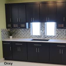 This video shows how to build cabinet doors using 3/4 cabinet grade plywood. Black Slab Modern Kitchen And Vanity Cabinets
