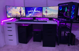 You don't need to purchase these items with your components, but you will need a display, a keyboard, and a mouse to set up your system after you. Your Name Theme With My New Build Gaming Desk Setup Gaming Room Setup Pc Gaming Setup