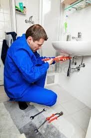 a plumbing repair a broken sink in