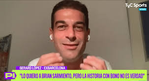 López mandó al frente a Sarmiento: “La historia con Bono no es verdad”