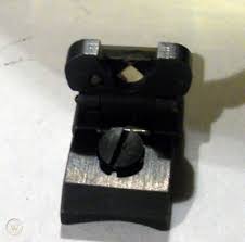 With that sight you can be on target at 100, 150, or 200yds without any adjustments. Vintage Marbles No 70r Semi Buckhorn Leaf Sight Rem M8 131314449
