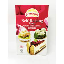 Dan sudu kecik tu pulak sudu macam mana? Sunshine Self Raising Flour