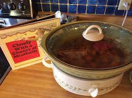 Baby Shower Food Book Themed Meatballs For Cloudy With A Chance Of Meatballs Baby Shower Food Crock Pot Meatballs Shower Food