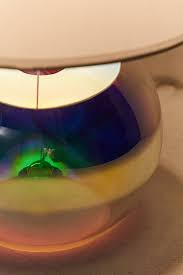 Iridescent Globe Table Lamp Lamp Iridescent Table Lamp